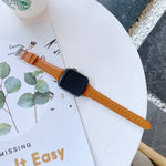 Dây đeo đồng hồ thay thế bằng da thật hai mặt, dành cho Apple Watch Series 7 41mm / & 6 & SE & 5 & 4 40mm, dành cho Apple Watch Series 7 45mm / & 6 & SE & 5 & 4 44mm
