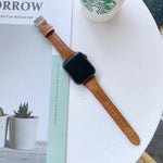 Dây đeo đồng hồ thay thế bằng da thật hai mặt, dành cho Apple Watch Series 7 41mm / & 6 & SE & 5 & 4 40mm, dành cho Apple Watch Series 7 45mm / & 6 & SE & 5 & 4 44mm