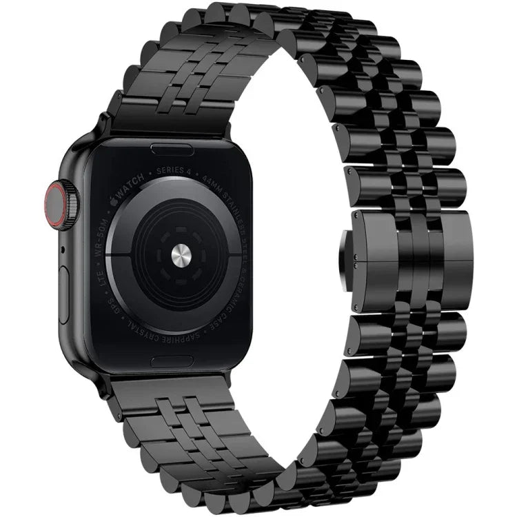 Dây đeo đồng hồ thay thế bằng thép năm baht kim loại, dành cho Apple Watch Ultra 49mm / Series 8&7 45mm / SE 2&6&SE&5&4 44mm / 3&2&1 42mm, dành cho Apple Watch Series 8&7 41mm / SE 2&6&SE&5&4 40mm / 3&2&1 38mm