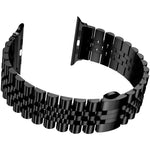 Dây đeo đồng hồ thay thế bằng thép năm baht kim loại, dành cho Apple Watch Ultra 49mm / Series 8&7 45mm / SE 2&6&SE&5&4 44mm / 3&2&1 42mm, dành cho Apple Watch Series 8&7 41mm / SE 2&6&SE&5&4 40mm / 3&2&1 38mm