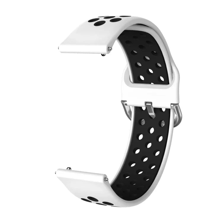 Dây silicone thay thế hai màu cho Samsung Galaxy Watch Active2 44mm