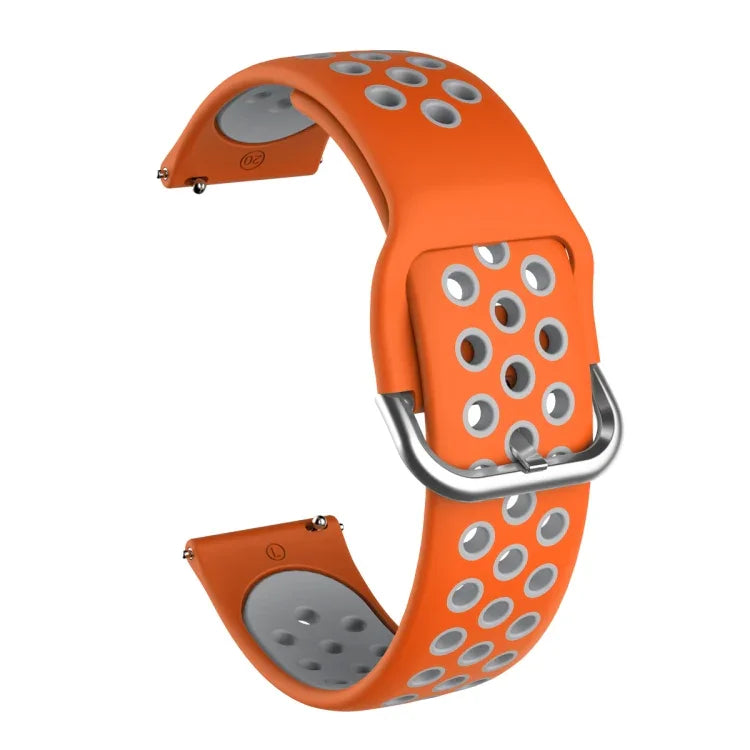 Dây silicone thay thế hai màu cho Samsung Galaxy Watch Active2 44mm