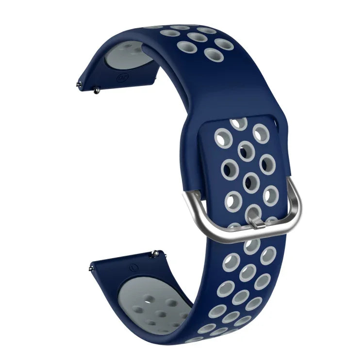 Dây silicone thay thế hai màu cho Samsung Galaxy Watch Active2 44mm