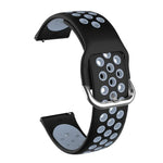 Dây silicone thay thế hai màu cho Samsung Galaxy Watch Active2 44mm
