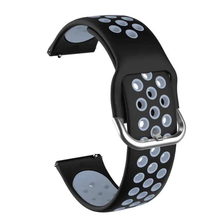 Dây silicone thay thế hai màu cho Samsung Galaxy Watch Active2 44mm