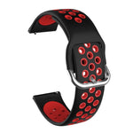 Dây silicone thay thế hai màu cho Samsung Galaxy Watch Active2 44mm