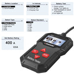 KONNWEI KW210 Car Battery Test Battery Capacity Resistance Battery Detector, KW210