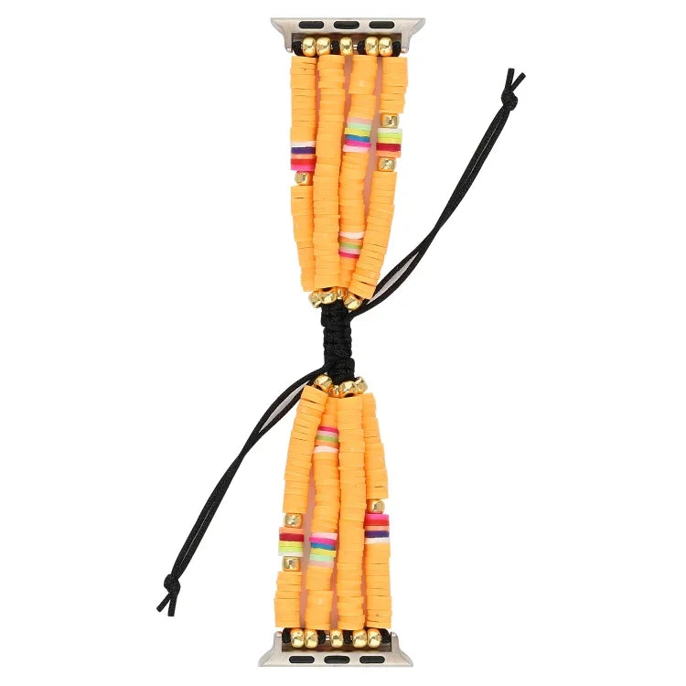 Dây Đeo Hạt Gốm Mềm Phong Cách Bohemian Cho Apple Series 6 & SE & 5 & 4 44mm / 3 & 2 & 1 42mm, Cho Apple Series 7 45mm / 6 & SE & 5 & 4 44mm / 3 & 2 & 1 42mm
