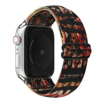 Dây đồng hồ khóa kiểu dân tộc cho Apple Watch Series 6 & SE & 5 & 4 40mm / 3 & 2 & 1 38mm, cho Apple Watch Series 7 41mm / 6 & SE & 5 & 4 40mm / 3 & 2 & 1 38mm