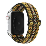 Dây đồng hồ khóa kiểu dân tộc cho Apple Watch Series 6 & SE & 5 & 4 40mm / 3 & 2 & 1 38mm, cho Apple Watch Series 7 41mm / 6 & SE & 5 & 4 40mm / 3 & 2 & 1 38mm