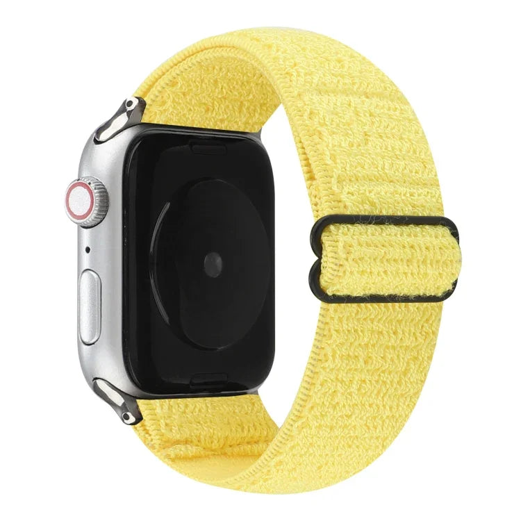 Dây đồng hồ nylon màu trơn cho Apple Watch Series 6 & SE & 5 & 4 40mm / 3 & 2 & 1 38mm, cho Apple Watch Series 7 41mm / 6 & SE & 5 & 4 40mm / 3 & 2 & 1 38mm