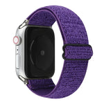 Dây đồng hồ nylon màu trơn cho Apple Watch Series 6 & SE & 5 & 4 40mm / 3 & 2 & 1 38mm, cho Apple Watch Series 7 41mm / 6 & SE & 5 & 4 40mm / 3 & 2 & 1 38mm