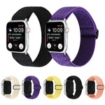 Dây đồng hồ nylon màu trơn cho Apple Watch Series 6 & SE & 5 & 4 40mm / 3 & 2 & 1 38mm, cho Apple Watch Series 7 41mm / 6 & SE & 5 & 4 40mm / 3 & 2 & 1 38mm