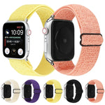 Dây đồng hồ nylon màu trơn cho Apple Watch Series 6 & SE & 5 & 4 44mm / 3 & 2 & 1 42mm, cho Apple Watch Series 7 45mm / 6 & SE & 5 & 4 44mm / 3 & 2 & 1 42mm