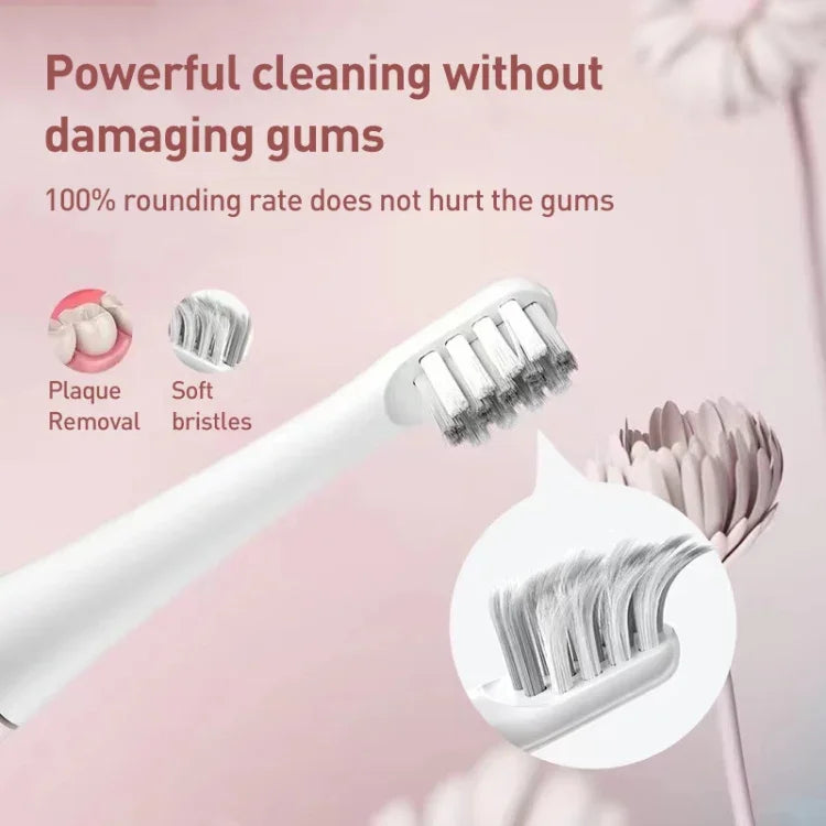 2 Cái / Bộ Đầu Bàn Chải Thay Thế Bàn Chải Đánh Răng Điện Sóng Âm Chống Nước Chính Hãng Xiaomi Youpin SO WHITE Dùng Cho HC0196