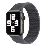 Dây đồng hồ silicone họa tiết dệt một vòng cho Apple Watch Series 6 & SE & 5 & 4 40mm / 3 & 2 & 1 38mm, S, M, L