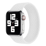 Dây đồng hồ silicone họa tiết dệt một vòng cho Apple Watch Series 6 & SE & 5 & 4 40mm / 3 & 2 & 1 38mm, S, M, L