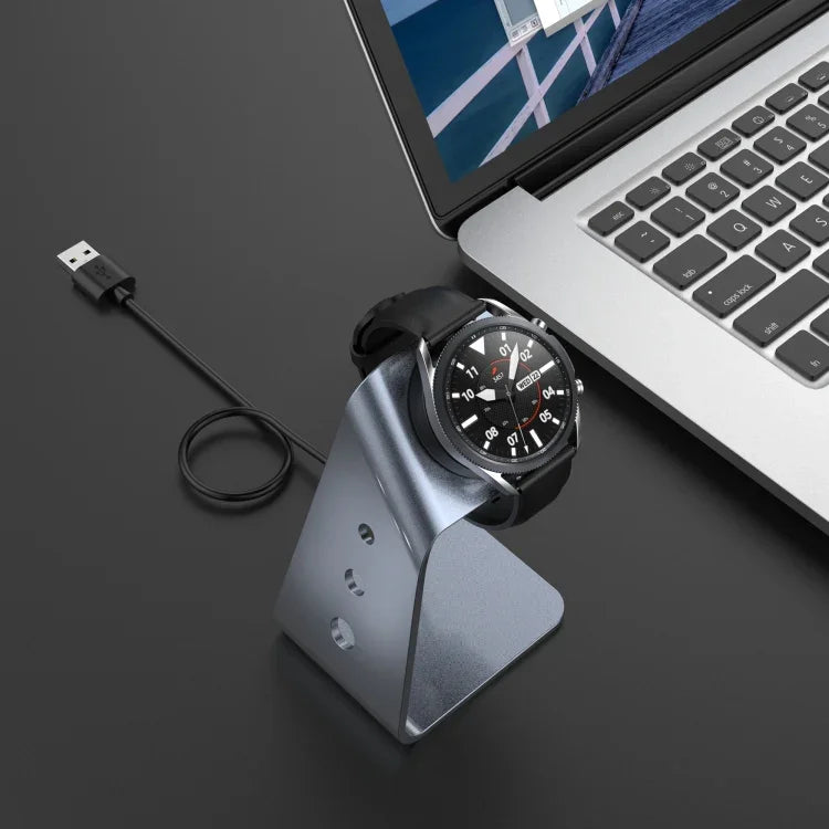 Giá Đỡ Sạc Từ Tính Hợp Kim Nhôm Đa Năng cho Samsung R500 / Galaxy Watch 3, Có Bảo Vệ Chip, Hỗ Trợ Sạc Nhanh, Dành cho Samsung R500