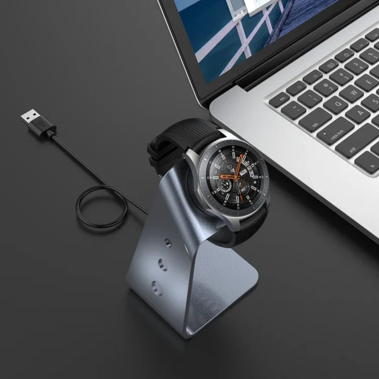Giá Đỡ Sạc Từ Tính Hợp Kim Nhôm Đa Năng cho Samsung R800 / Galaxy Watch, Có Bảo Vệ Chip, Hỗ Trợ Sạc Nhanh, Dành cho Samsung R800