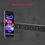 Loa Bluetooth gỗ siêu trầm D90 4.2 có điều khiển từ xa, hỗ trợ thẻ TF, AUX 3.5mm, cáp đồng trục, cáp quang và ổ U, siêu trầm D90+