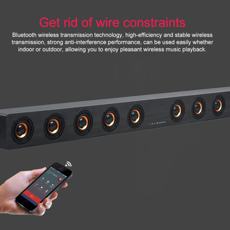 Loa Bluetooth gỗ siêu trầm D90 4.2 có điều khiển từ xa, hỗ trợ thẻ TF, AUX 3.5mm, cáp đồng trục, cáp quang và ổ U, siêu trầm D90+