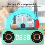 Loa Bluetooth gỗ siêu trầm M5 4.2, hỗ trợ thẻ TF, AUX 3.5mm và FM
