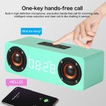 Loa Bluetooth gỗ siêu trầm M5 4.2, hỗ trợ thẻ TF, AUX 3.5mm và FM