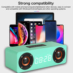 Loa Bluetooth gỗ siêu trầm M5 4.2, hỗ trợ thẻ TF, AUX 3.5mm và FM