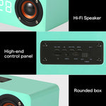 Loa Bluetooth gỗ siêu trầm M5 4.2, hỗ trợ thẻ TF, AUX 3.5mm và FM