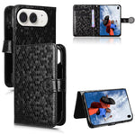 Honeycomb Dot Texture Leather Phone Case, For iPhone Duo