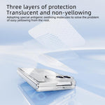 ABEEL Transparent MagSafe Magnetic Scratch-resistant PC Phone Case, For iPhone Duo