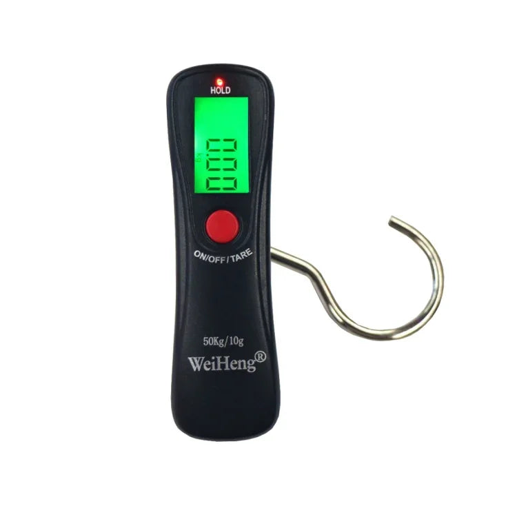 Cân hành lý điện tử móc MH-A18 kỹ thuật số tải trọng cao di động (10g~50kg), Không bao gồm pin, 10g x 50kg