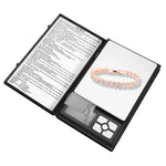 Cân trang sức kim cương vàng điện tử độ chính xác cao hình sổ tay MH-1108 (0.01g~500g), Không bao gồm pin, MH-1108 500g