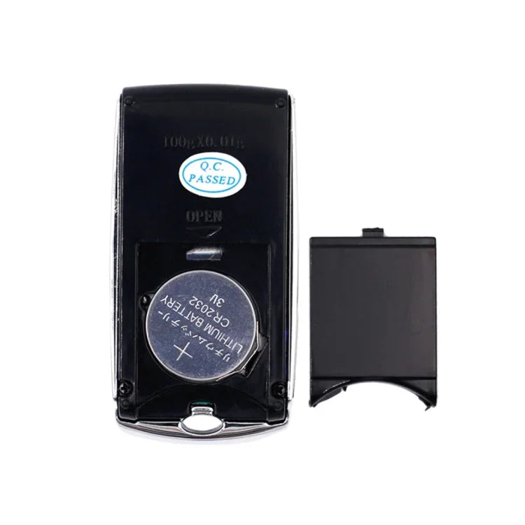 Cân trang sức điện tử kim cương chính xác cao hình chìa khóa xe hơi di động ATP136 (0,01g~100g), không bao gồm pin, ATP136 100g / 0,01g