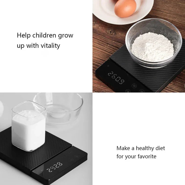 Cân điện tử LCD nhà bếp Xiaomi Youpin DUKA ES1 chính hãng 8KG chính xác cao
