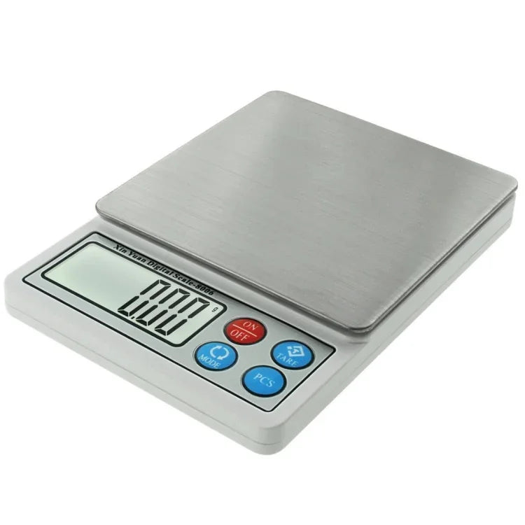 Cân trang sức kỹ thuật số chuyên nghiệp di động XY-8006 600g x 0,01g màn hình LCD 2,2 inch, XY-8006 600g x 0,01g