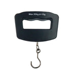 Cân móc hành lý kỹ thuật số cầm tay A09 50kg x 10g màn hình LCD 1,7 inch, cân móc