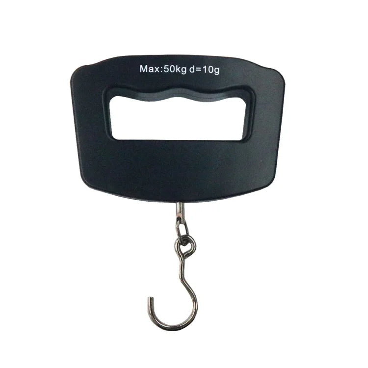 Cân móc hành lý kỹ thuật số cầm tay A09 50kg x 10g màn hình LCD 1,7 inch, cân móc