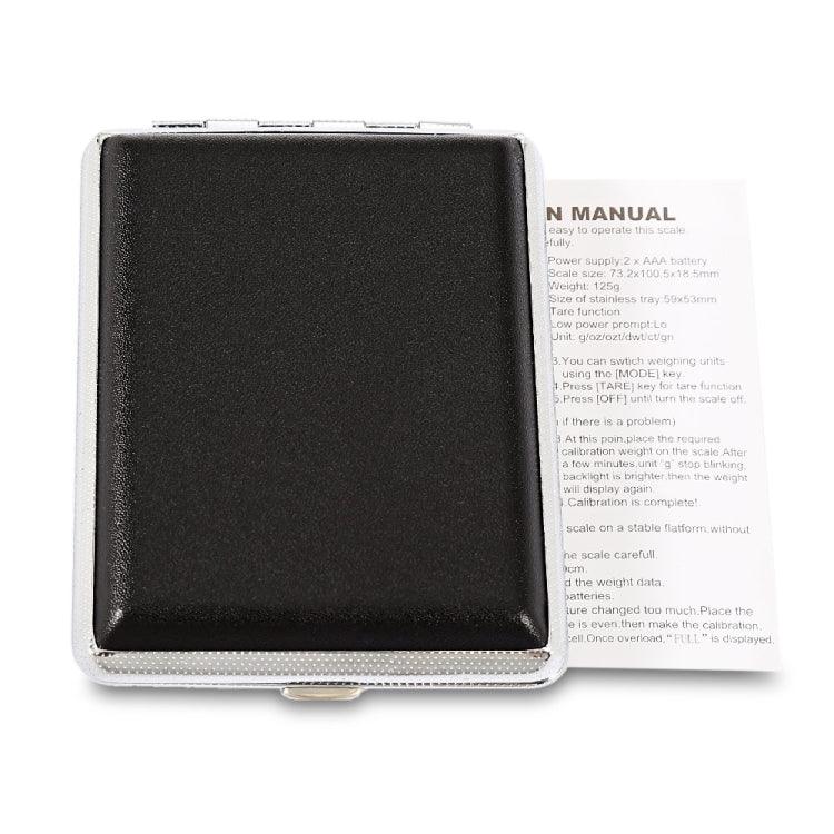 M-18 Cân điện tử trang sức kỹ thuật số độ chính xác cao 500g x 0.01g với màn hình LCD 1.5 inch, 500g/0.01g
