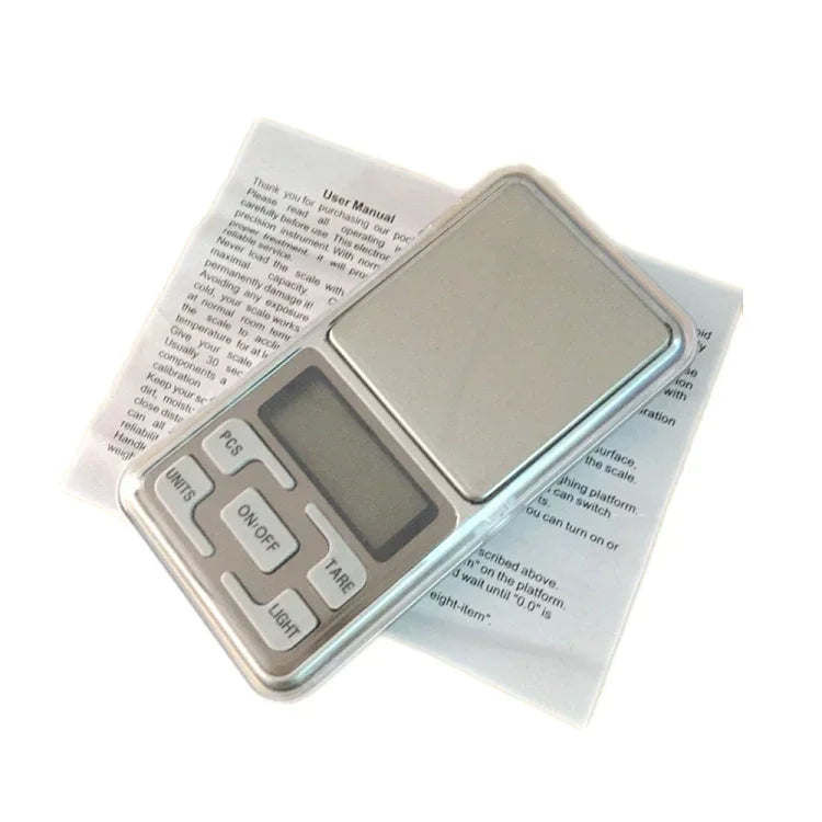 MH-100 Cân điện tử mini cầm tay độ chính xác cao 500g x 0.1g với màn hình LCD 1.6 inch, cân điện thoại di động, 500g/0.1g