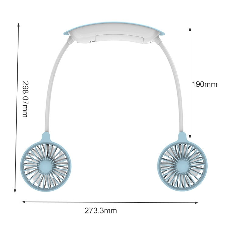 Quạt mini đeo cổ ngoài trời F6 sạc USB quạt nhỏ tiện lợi