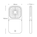 Quạt cầm tay mạ điện F20 quạt để bàn gập USB không ồn đeo cổ, F20 (Hồng), F20 (Xanh lá), F20 (Xanh dương), F20 (Trắng)