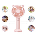 Quạt điện để bàn cầm tay đa chức năng N10, có điều khiển 3 tốc độ