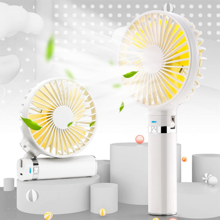 Quạt điện cầm tay gập gọn S2, có điều khiển 3 tốc độ & đèn ngủ