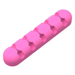 Bộ quản lý cáp để bàn ORICO CBS5 chất liệu silicone, kích thước: 9.6*2*1.2cm