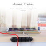 Bộ quản lý cáp để bàn ORICO CBS5 chất liệu silicone, kích thước: 9.6*2*1.2cm