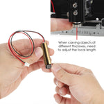 Phụ kiện mô-đun laser ánh sáng xanh + tím 405NM 1000mW cho máy khắc laser DIY NEJE, 1000mW
