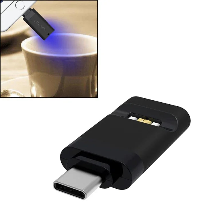Đèn diệt khuẩn siêu di động Type-C / USB-C, máy khử trùng UV cho điện thoại thông minh, Type-C