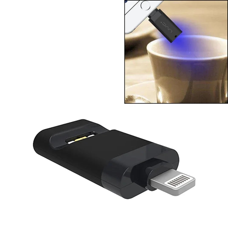 Đèn Khử Trùng UV Di Động Siêu Nhỏ 8 Pin Cho Điện Thoại Thông Minh, 8 Pin