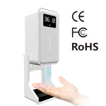 Nhiệt Kế Cảm Biến Khoảng Cách Nhạy Sáng Không Tiếp Xúc Rehabor A + Bình Xịt Xà Phòng Lỏng Tự Động Không Tiếp Xúc 450ml Có Đế Gắn